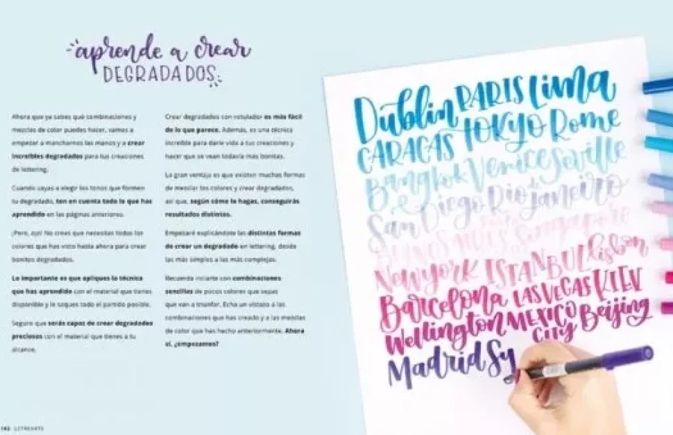 Libro con Ejercicios LetreArte