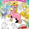 Libro de Dibujo y Pinto Criaturas Mágicas