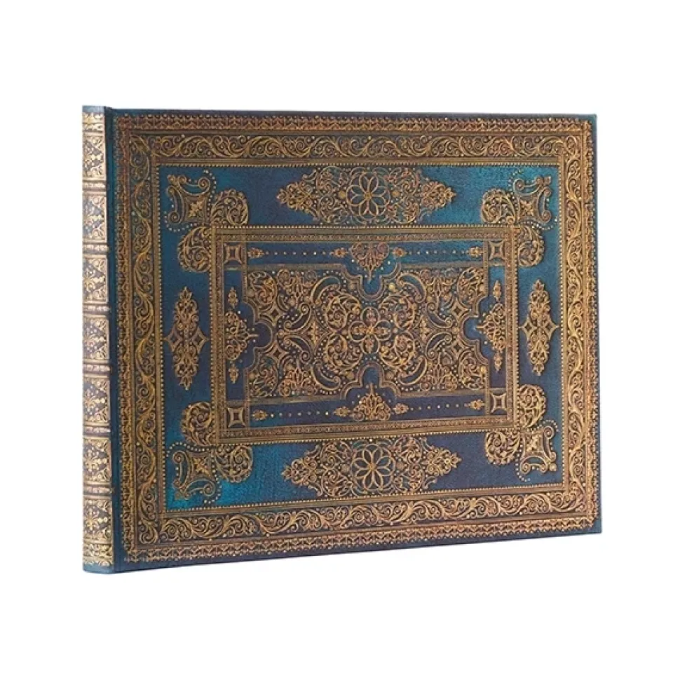 Libro de visitas Lujo Azul Paperblanks 22,5x18cm 120g/m²