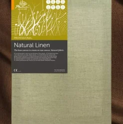 Lienzo de lino natural Professional Phoenix 30x30cm