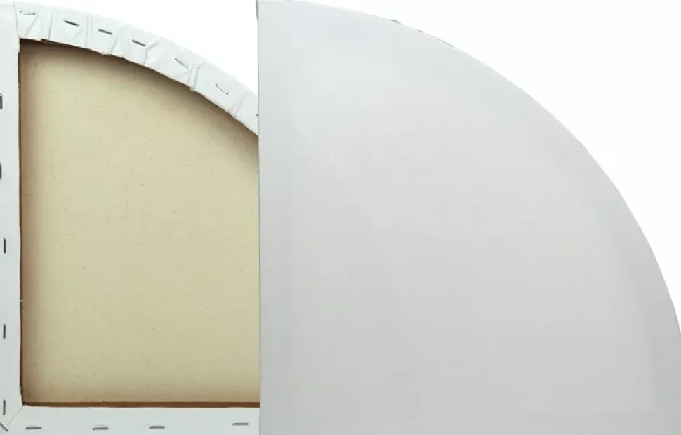 Lienzo sobre bastidor 1/4 redondo Phoenix 30cm