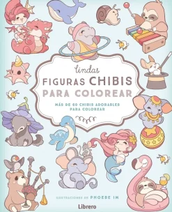Lindas figuras Chibis para colorear