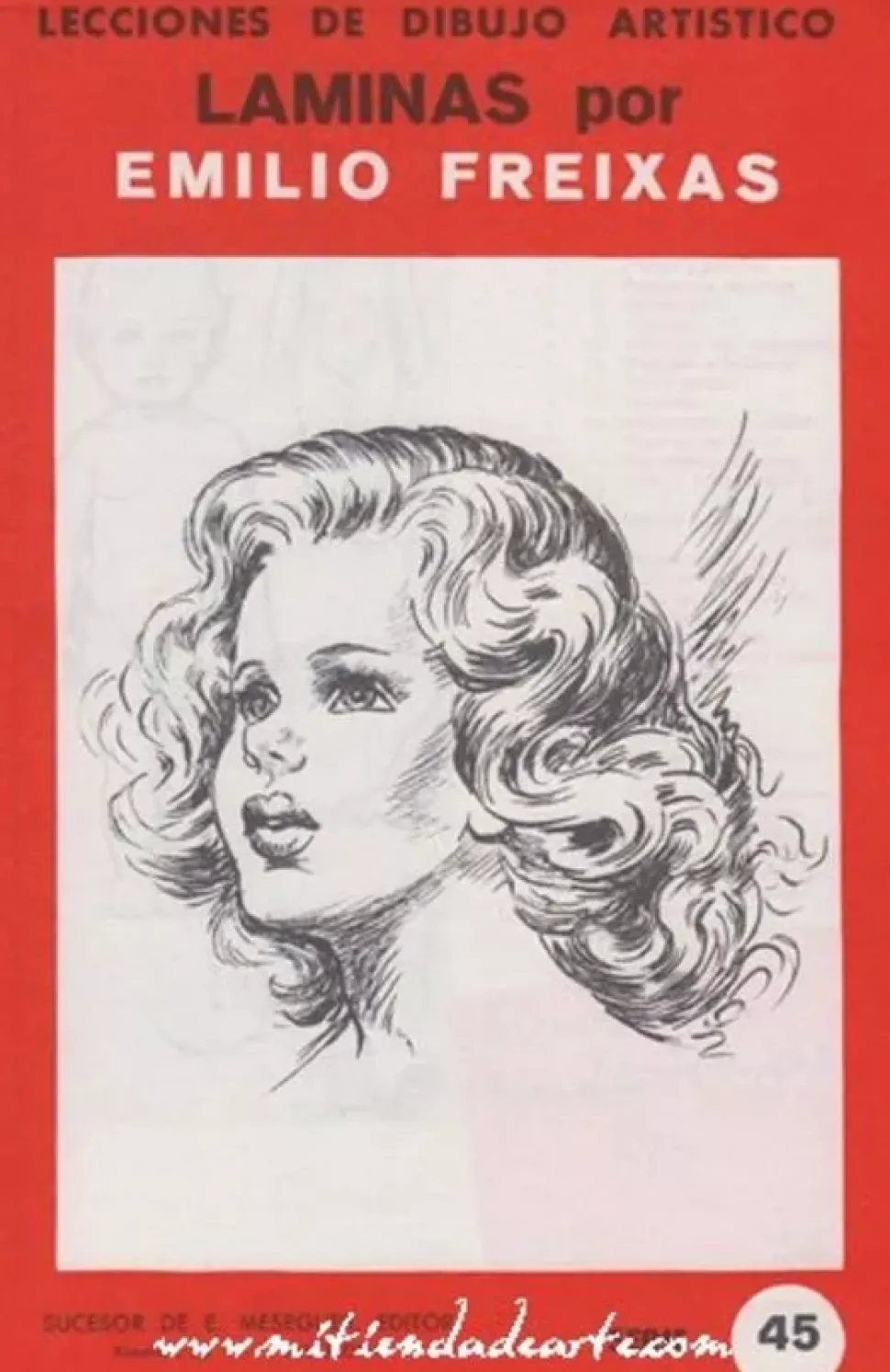 Láminas de dibujo artístico por Emilio Freixas SR45 Niños