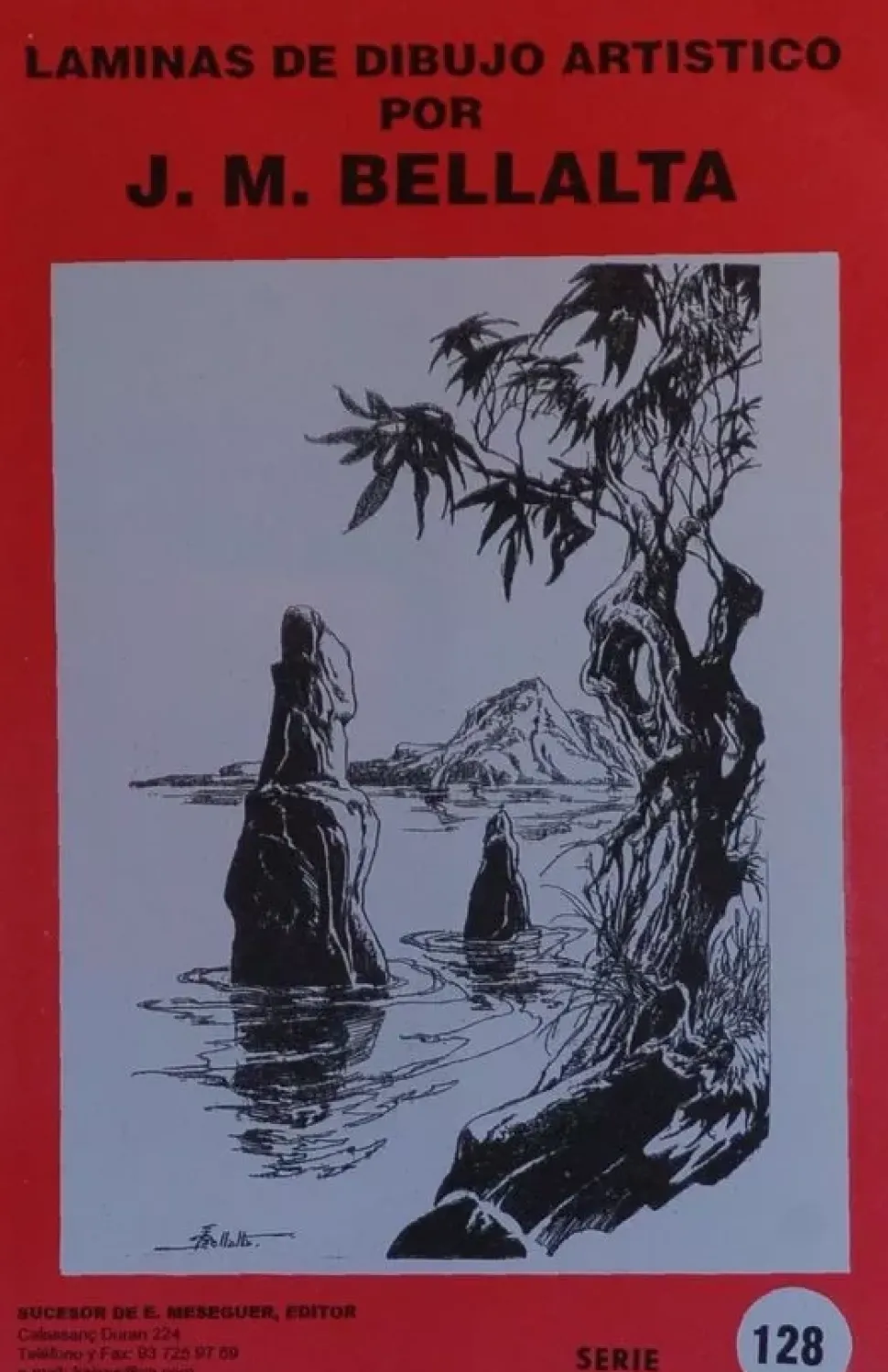 Láminas de dibujo artístico por J.M. Bellalta 128 Paisajes III
