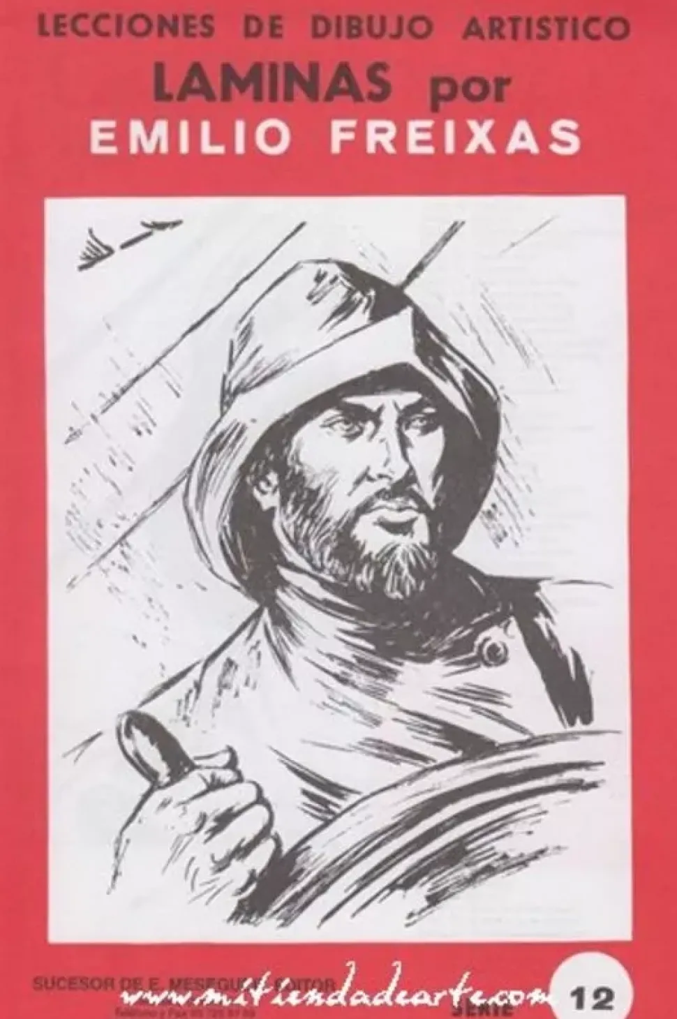 Láminas de dibujo artístico por Emilio Freixas SR12 Tipos varios