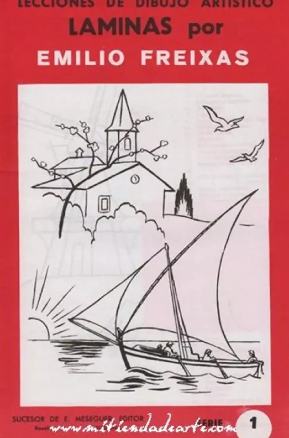 Láminas de dibujo artístico por Emilio Freixas SR01 Temas varios