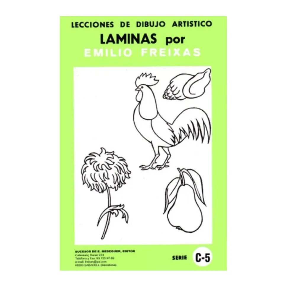 Láminas de dibujo artístico por Emilio Freixas C5 Figuras I