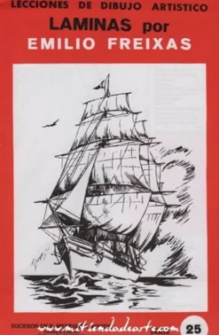 Láminas de dibujo artístico por Emilio Freixas SR25 Embarcaciones I