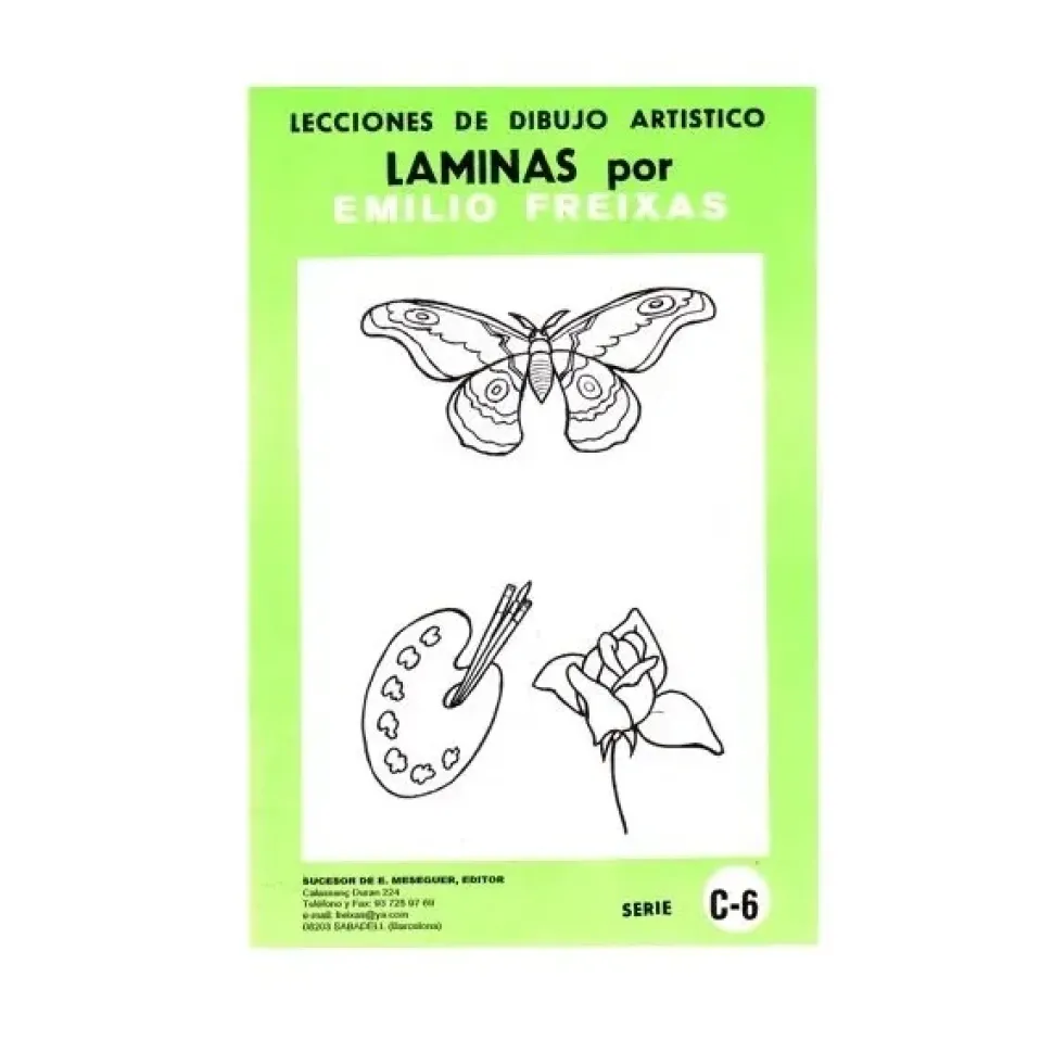 Láminas de dibujo artístico por Emilio Freixas SE06 Dibujo infantil