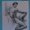 Láminas de dibujo artístico por Carlos Freixas Serie Azul E13 Figura masculina