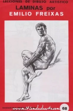 Láminas de dibujo artístico por Emilio Freixas SR68 Anatomía masculina II