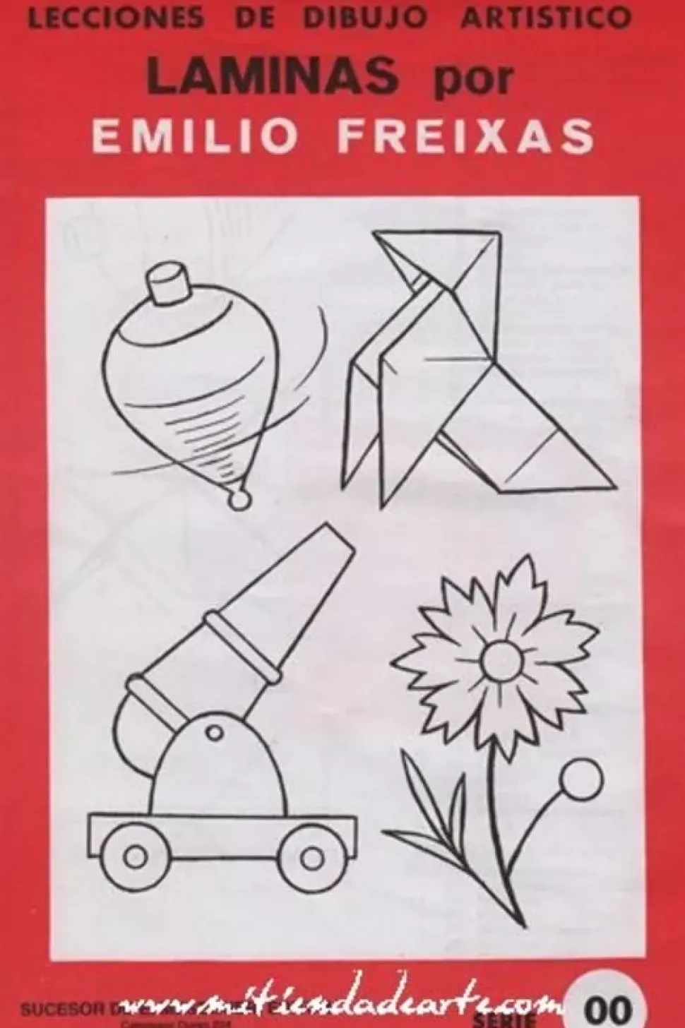 Láminas de dibujo artístico por Emilio Freixas SR00 Iniciación al dibujo