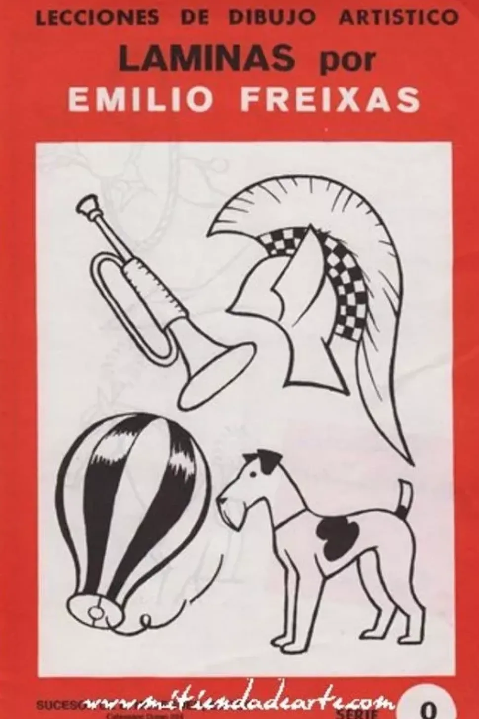 Láminas de dibujo artístico por Emilio Freixas SR0 Dibujo elemental