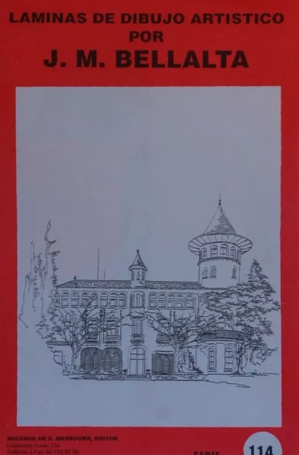Láminas de dibujo artístico por J.M. Bellalta 114 Construcciones rurales II