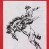 Láminas de dibujo artístico por Emilio Freixas SR55 Escenas del Oeste
