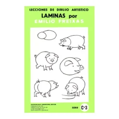 Láminas de dibujo artístico por Emilio Freixas C3 Animales de granja II