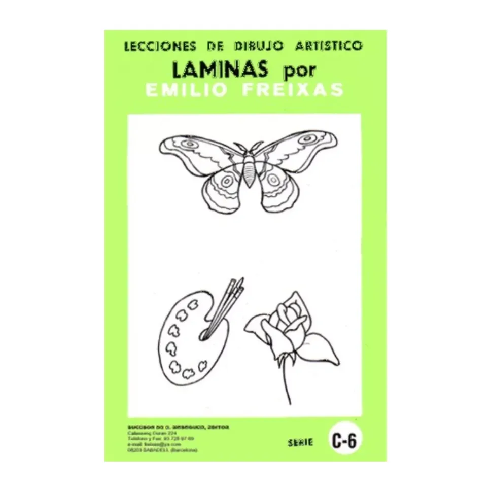 Láminas de dibujo artístico por Emilio Freixas C6 Figuras II
