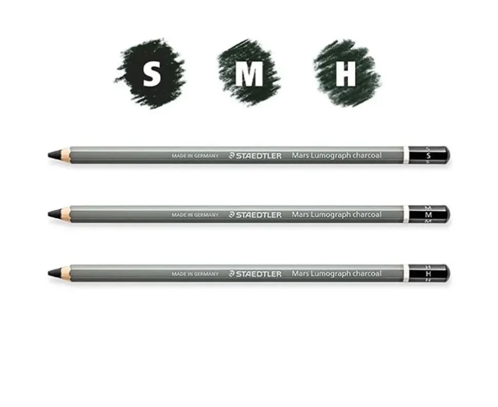 Lápiz carboncillo Mars Lumograph Staedtler