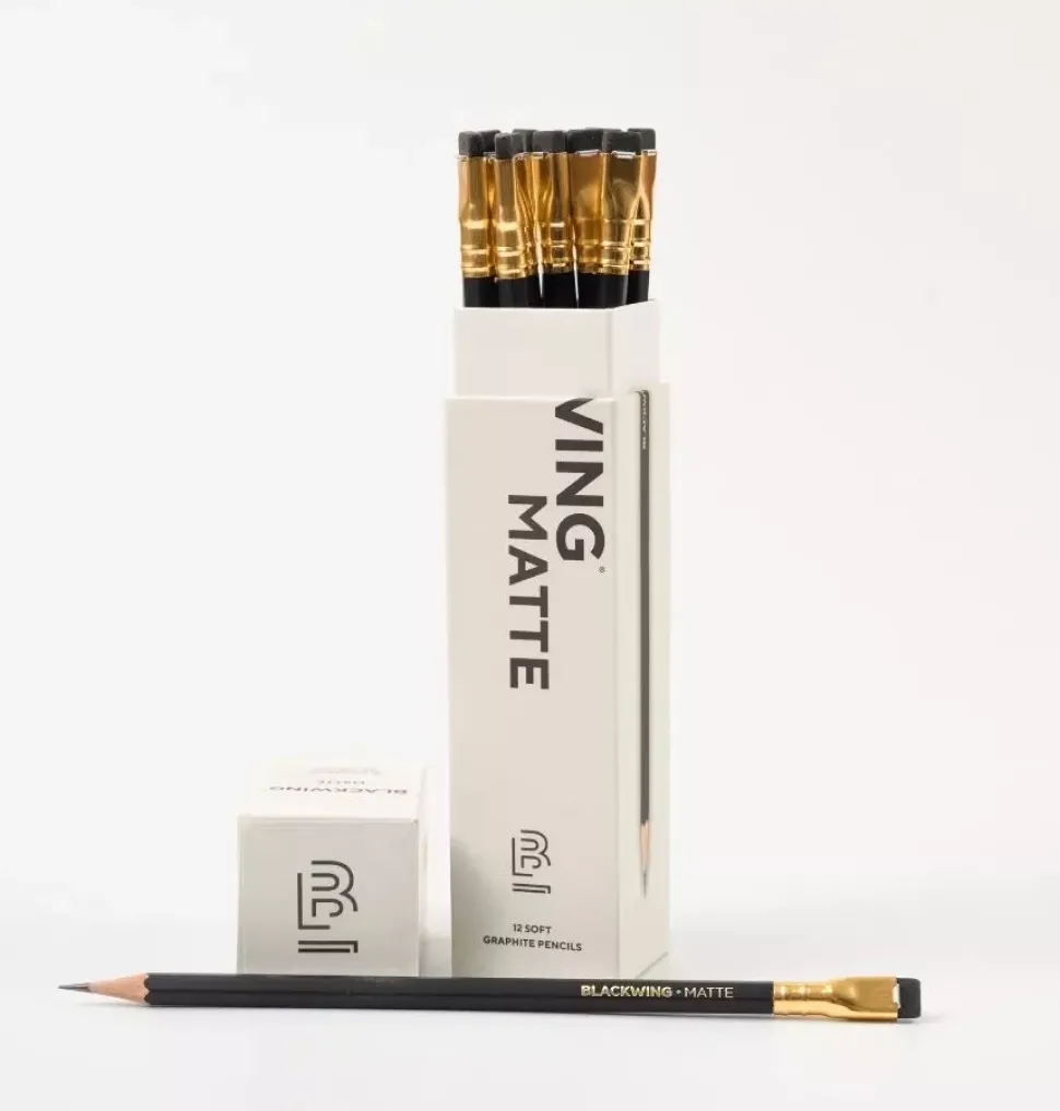 Lápiz Grafito Blando Matte Blackwing