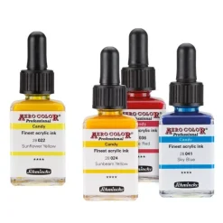 Maletín 37 tintas líquidas AeroColor Profesional Schmincke 28ml