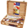 Maletín de bambú de óleo Winsor and Newton