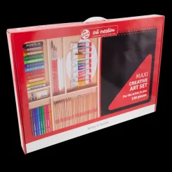 Maletín de madera 158 Piezas multitécnicas Art Creation Talens