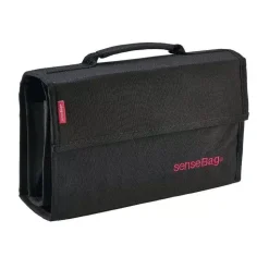 Maletín de tela negro para 72 rotuladores Sensebag