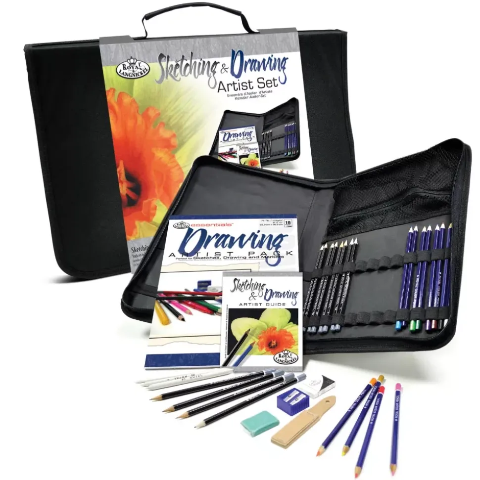 Maletín de Tela Sketching & Drawing Keep N Carry Royal & Langnickel