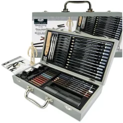 Maletín Deluxe 58 Piezas de Dibujo Royal & Langnickel