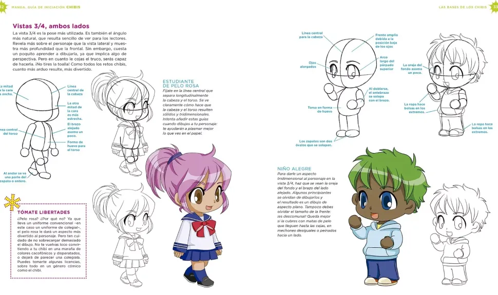 Manga Guía de Iniciación Chibis
