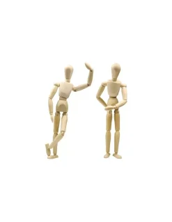 Maniquí masculino articulado magnético 12cm Talens