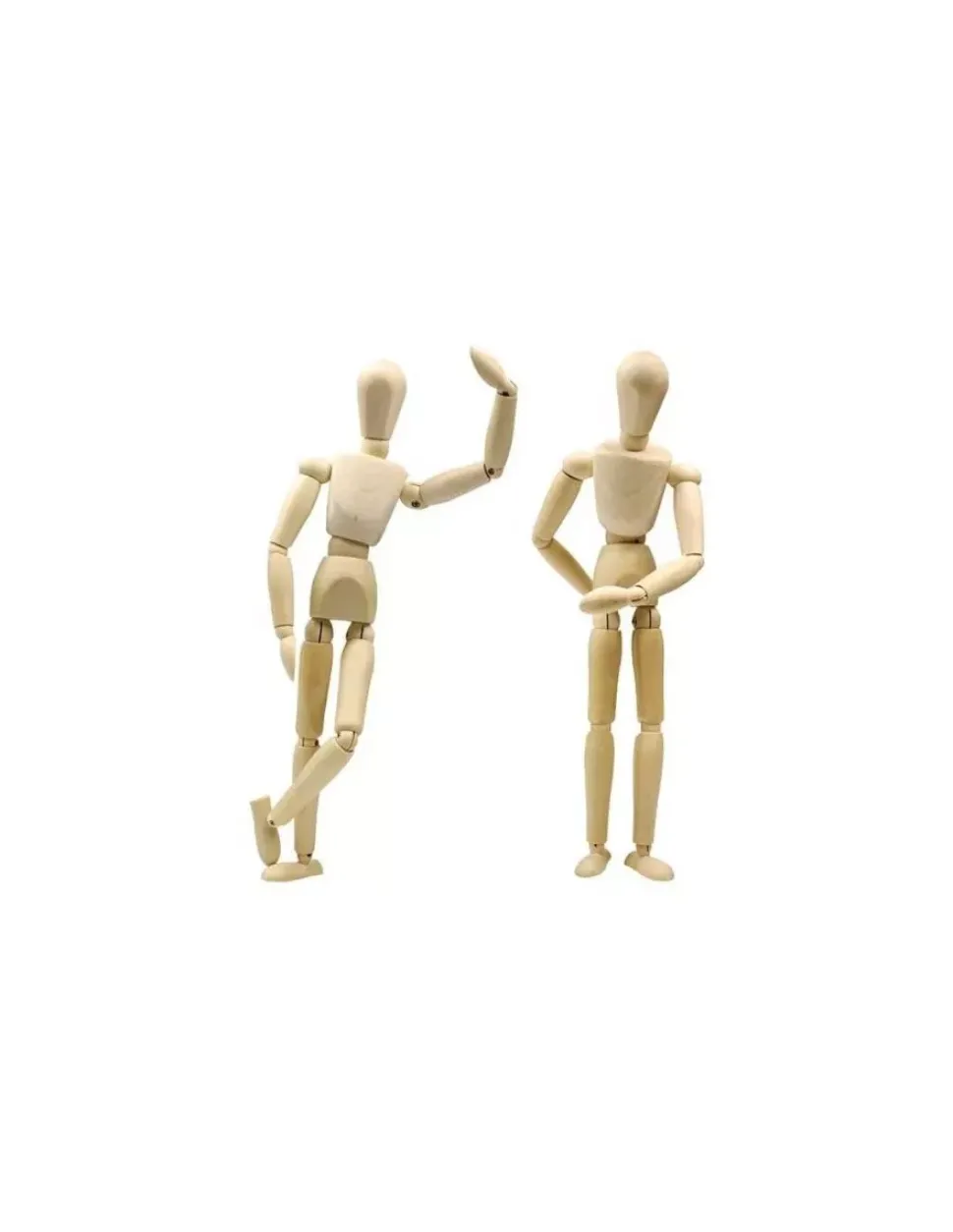 Maniquí masculino articulado magnético 20cm Talens