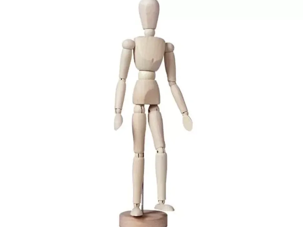 Maniquí muñeco articulado Hombre 30cm