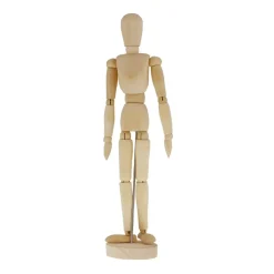 Maniquí muñeco articulado Hombre 50 cm