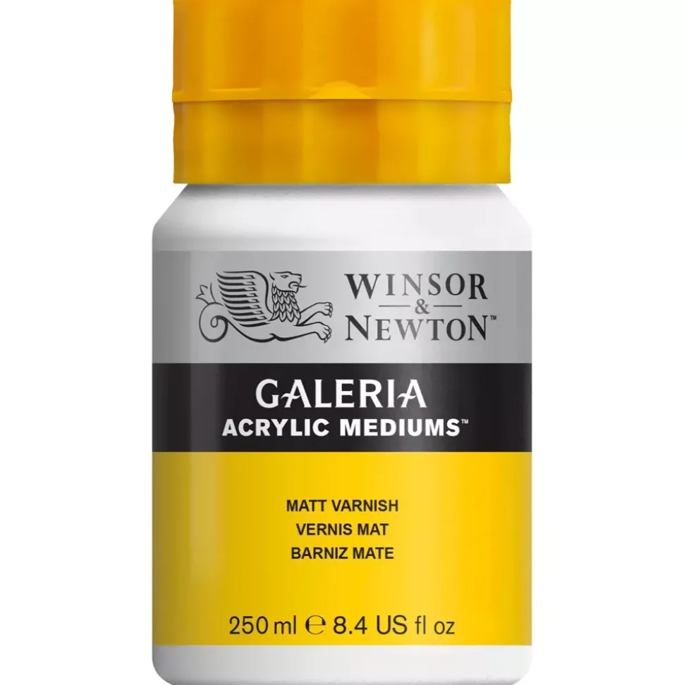 Médium barniz acrílico Mate Galeria Winsor & Newton 250ml