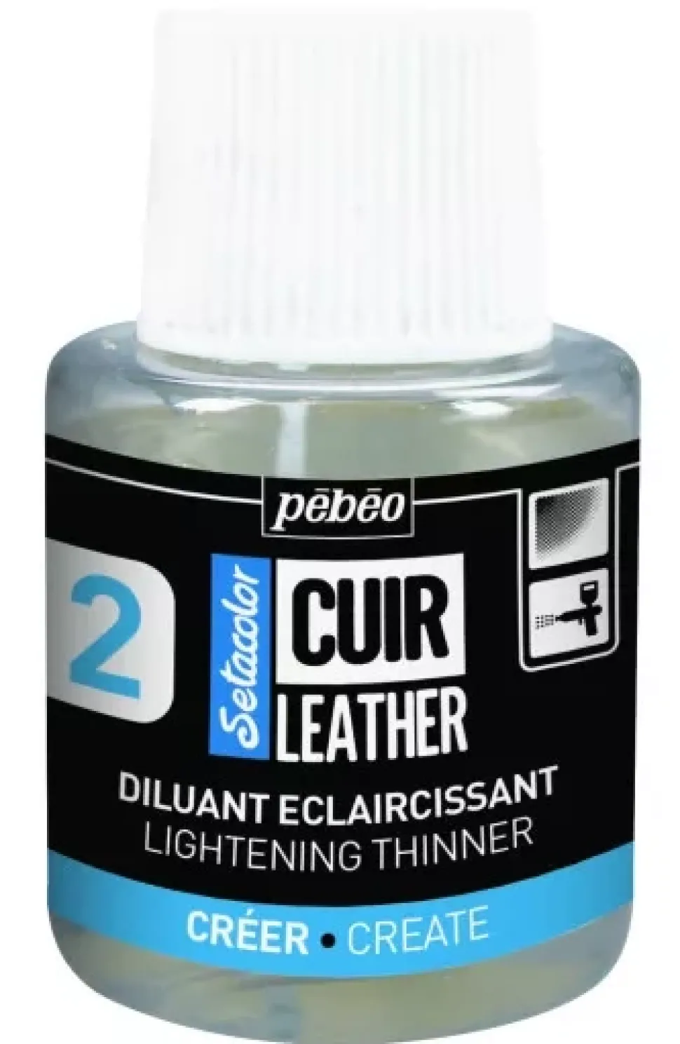 Medium Aclarador Setacolor Cuero Pebeo 110ml