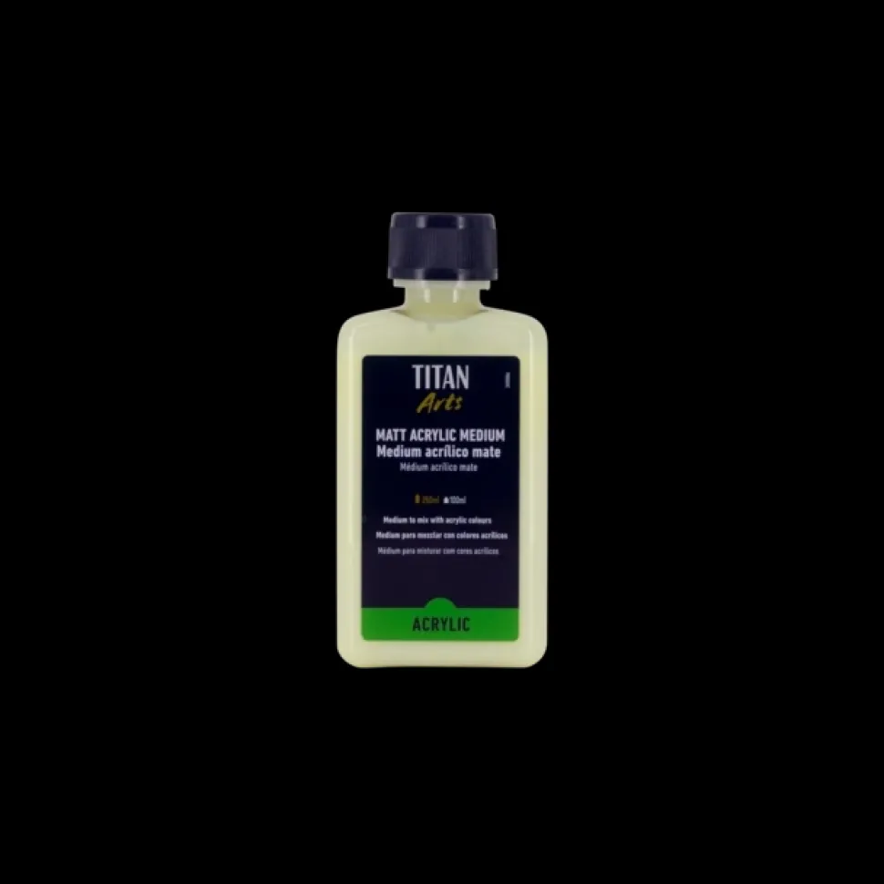 Medium Acrílico Mate Arts Titan 250ml