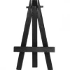 Mini caballete de sobremesa negro 12,5cm Phoenix