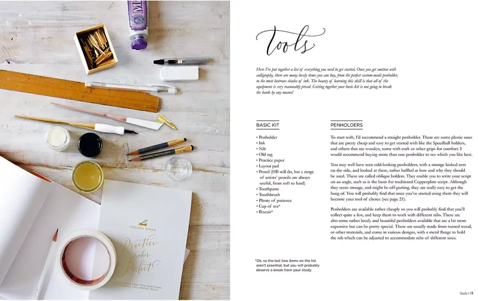 Modern calligraphy workshop