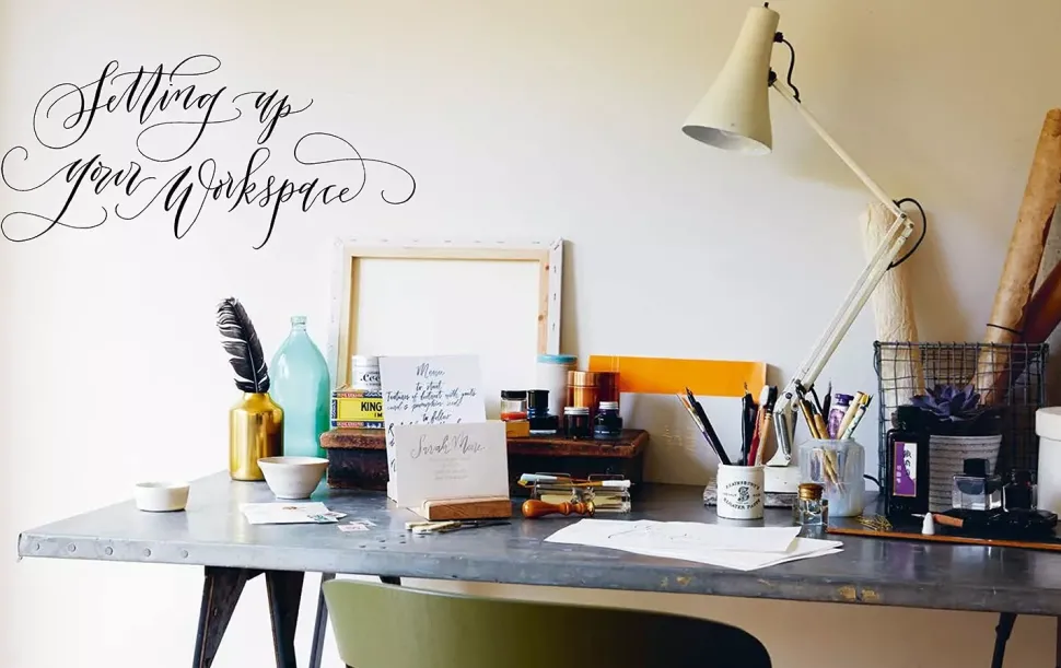 Modern calligraphy workshop