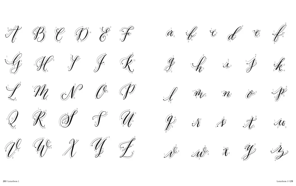 Modern calligraphy workshop