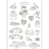 Molde Flexible Elements Timeless Stamperia 21x29cm