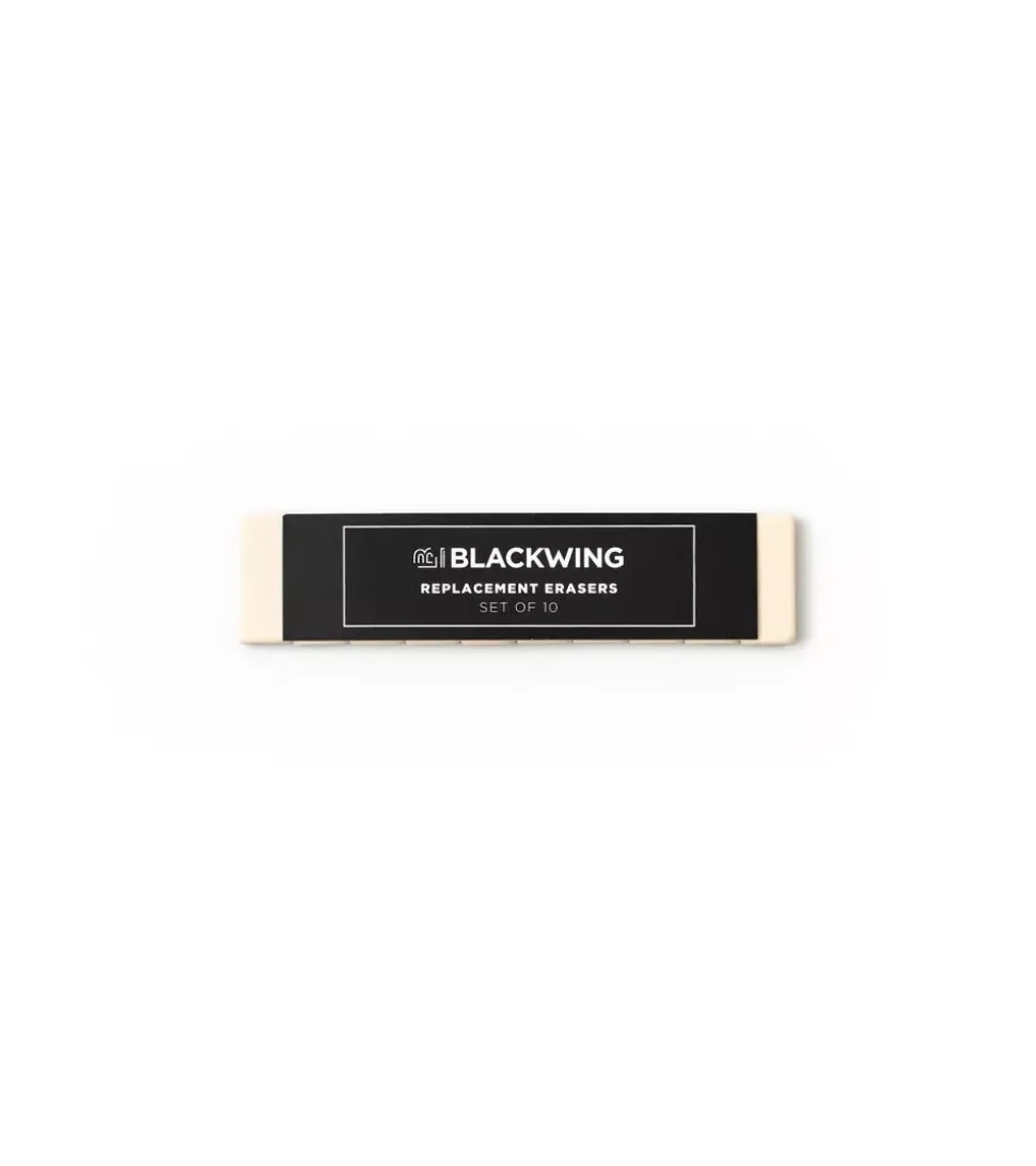 Pack 10 borradores Crema para Lápices Grafito Blackwing