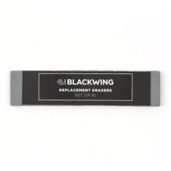 Pack 10 borradores Gris para Lápices Grafito Blackwing