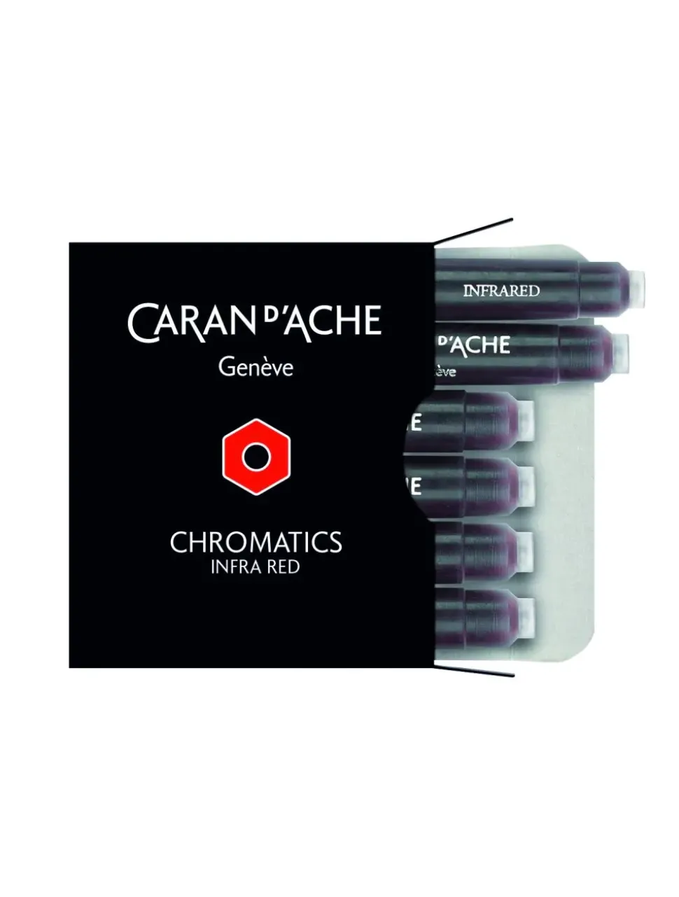 Pack 6 Cartuchos de Tinta Chromatics infra Red Caran d'Ache