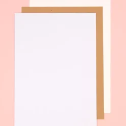 Pack de 25 Cartulinas Ivory Craftelier A4