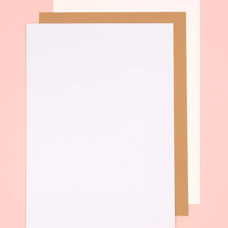 Pack de 25 Cartulinas White Craftelier A3