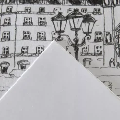 Pack Papel XL Bristol 8+2 hojas Extra Liso Grano Satinado Canson 50x65cm 250g/m²