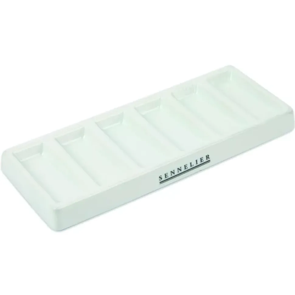 Paleta de porcelana Sennelier 7,8 x 19,5cm