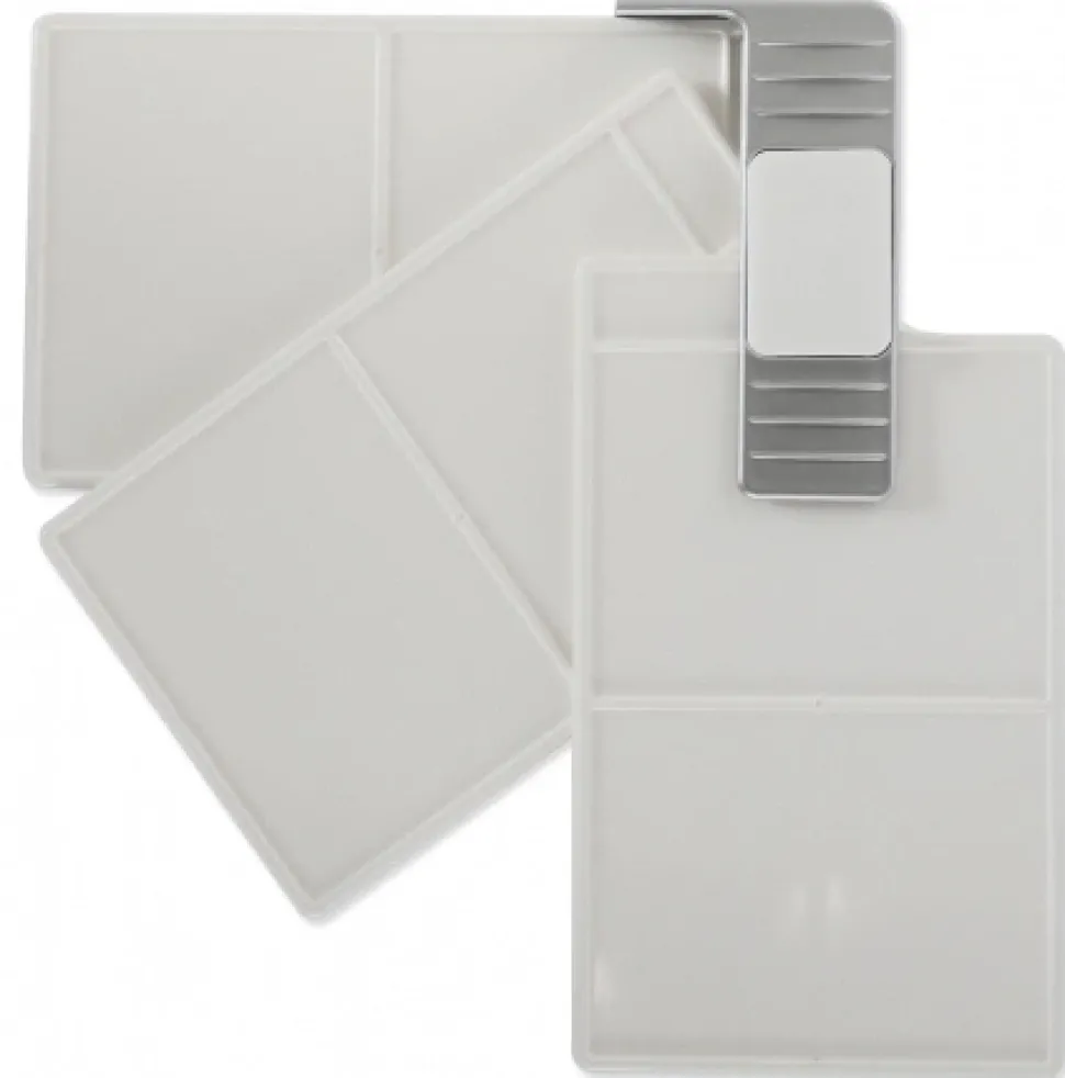 Paleta plegable 3 alturas Inart 12x22cm